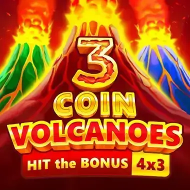Play 3 Coin Volcanoes Wildrobin casino